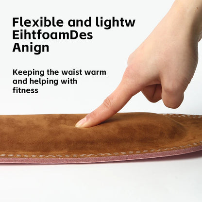 Women's Weight Lifting Belt - 10.5 cm Width, Back Support for Powerlifting, Cross Training, and Fitness Workouts in Pink